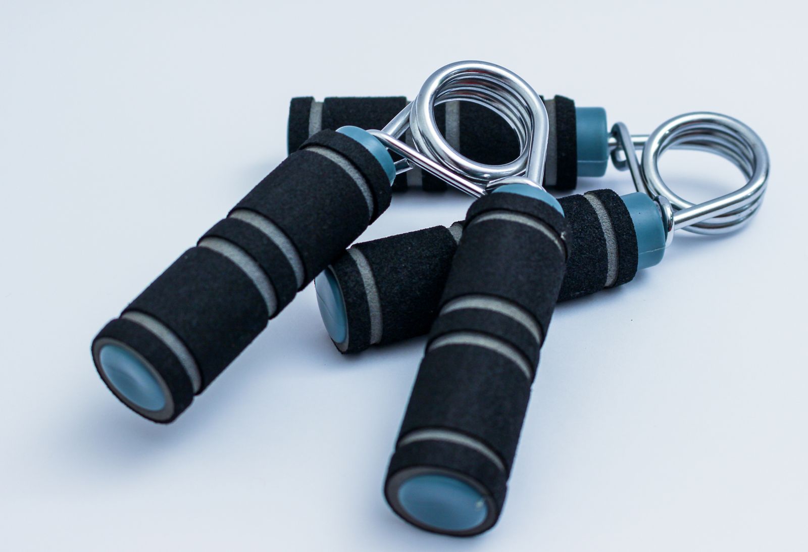 A hand gripper used to build and test grip strength